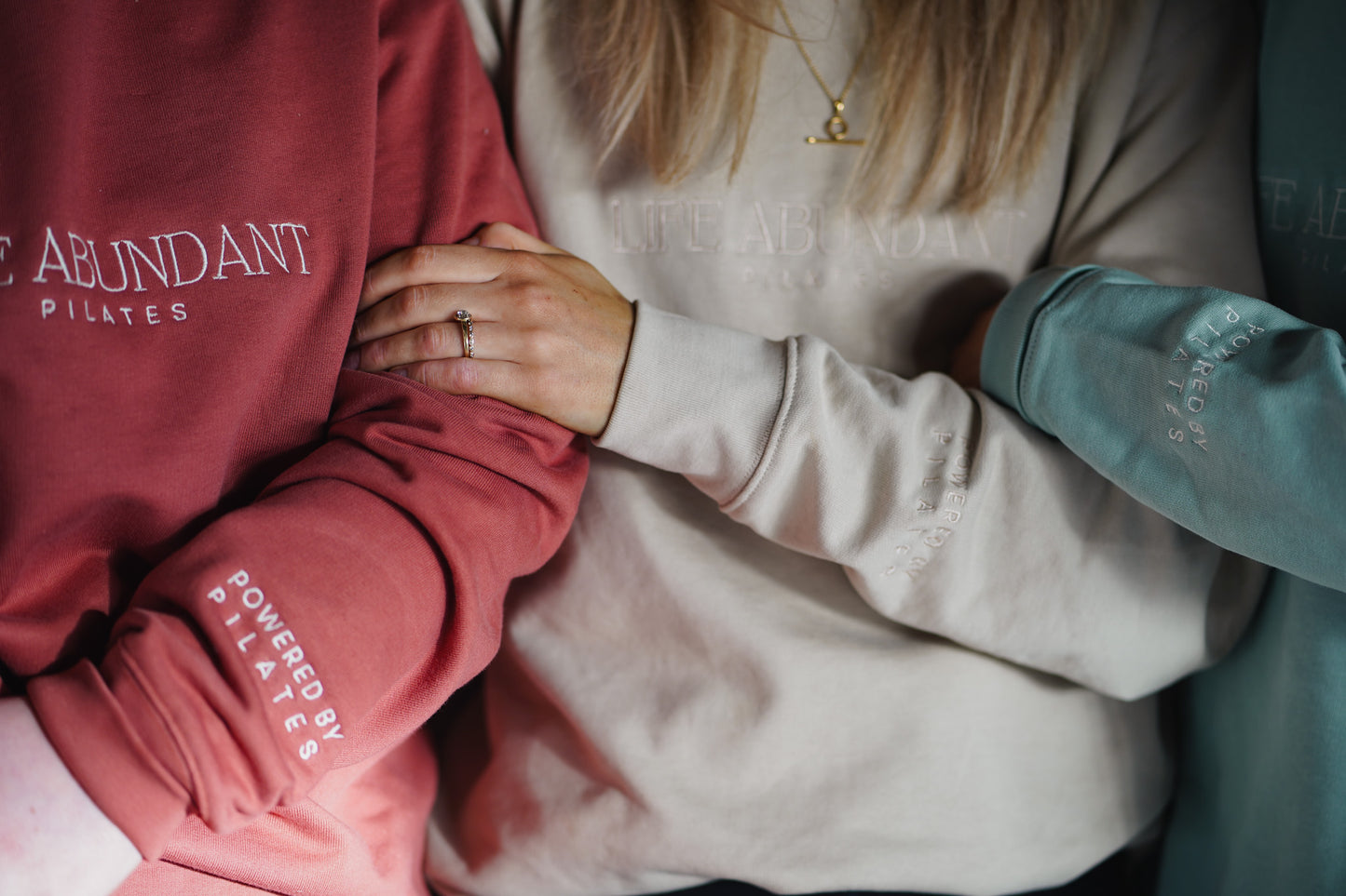 LIFE ABUNDANT Organic Cotton Pilates Sweatshirt